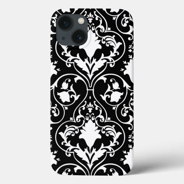 Funda De Case-Mate Para iPhone Papel de fondo de desplazamiento antiguo 2 (Reverso)