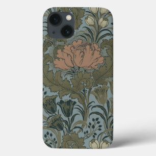 Funda Para iPhone 13 Papel de fondo floral antiguo Morris Garden