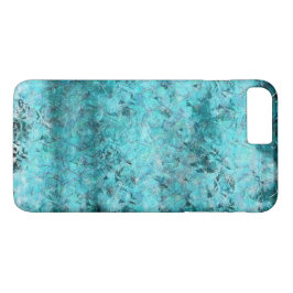 Funda Para iPhone 8 Plus/7 Plus Papel de neón azul crudo