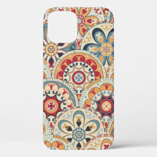Funda Para iPhone 12 Papel de pared abstracto sin inconvenientes con cí