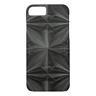 Funda Para iPhone 8/7 Papel doblado de color de origen negro
