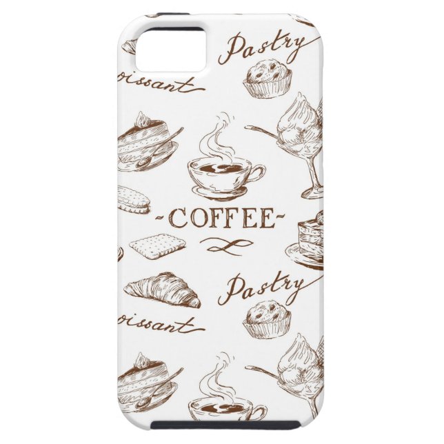 Funda De Case-Mate Para iPhone Papel dulce (Atrás)