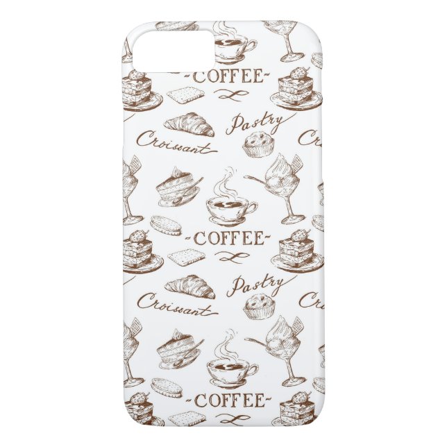 Funda De Case-Mate Para iPhone Papel dulce (Reverso)