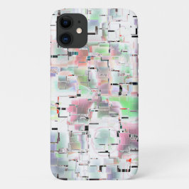 Funda Para iPhone 11 Papel mosaico en colores suaves a opacos, y goteo