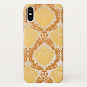 Funda Para iPhone X Papel pintado 5 del damasco