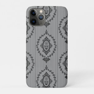 Funda Para iPhone 11 Pro Papel pintado barroco gris