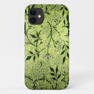 Funda Para iPhone 11 Papel pintado del jazmín de Morris