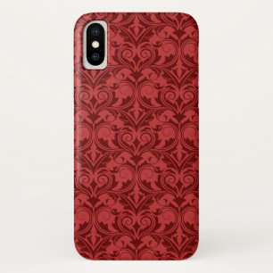 Funda Para iPhone X Papel pintado rojo