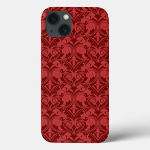 Funda Para iPhone 13 Papel pintado rojo
