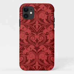 Funda Para iPhone 11 Papel pintado rojo