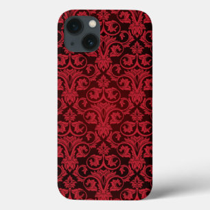 Funda Para iPhone 13 Papel pintado rojo 2