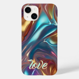 Funda Para iPhone 14 De Case-Mate Papel tapiz del estuche de teléfono monogramado ir