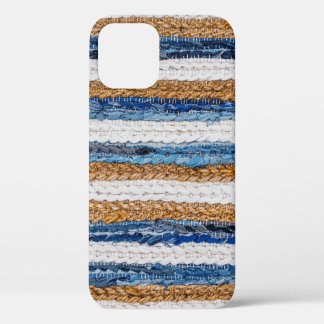 Funda Para iPhone 12 Papeleo de denim: alfombra de jeans reciclados.