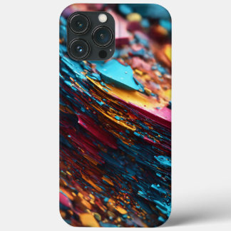 Funda Para iPhone 13 Pro Max Papeles asombrosos, 3d, bellísimo, abstracto dripp