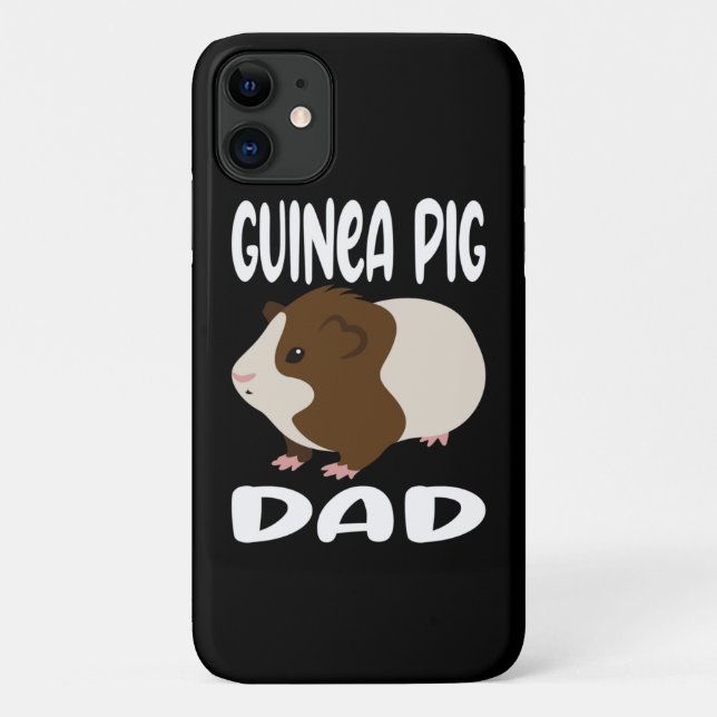 Funda De Case-Mate Para iPhone Papi de cerdo de Guinea (Reverso)