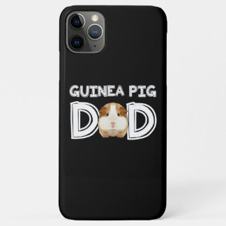 Funda Para iPhone 11 Pro Max Papi de cerdo de Guinea padre Rodent Wheek