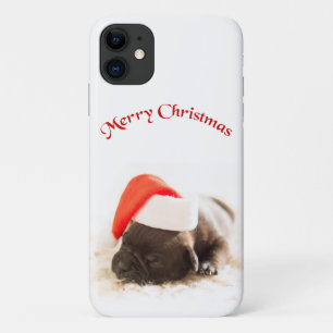 Funda Para iPhone 11 Pappy Con Navidades Gorra