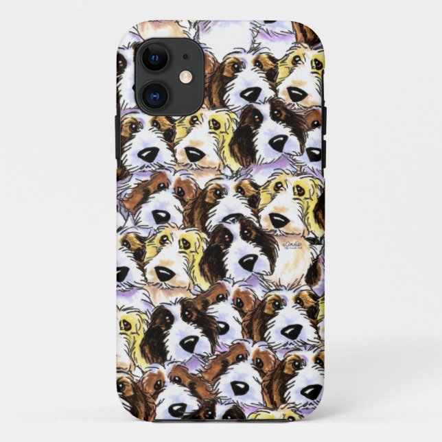 Funda De Case-Mate Para iPhone Paquete PBGV (Reverso)