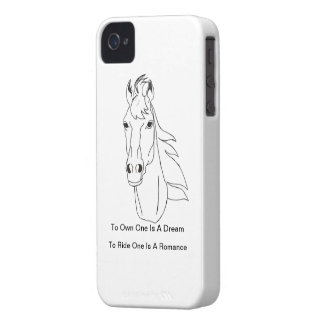 Carcasa Para iPhone 4 Para el amor de caballos