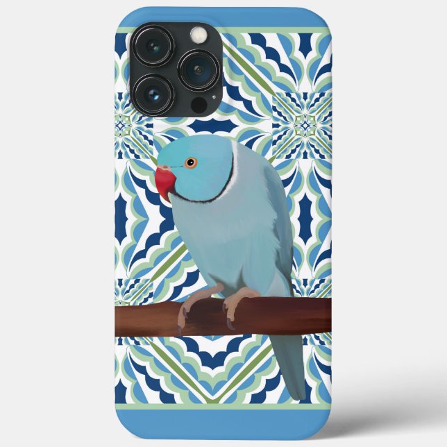 Funda De Case-Mate Para iPhone Paracaídas azul indio (Reverso )