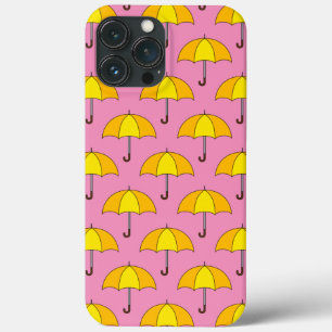 Funda Para iPhone 13 Pro Max Paraguas amarillo
