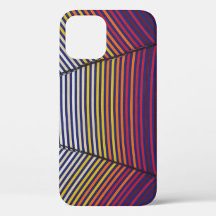Funda Para iPhone 12 Paraguas azul y multicolor
