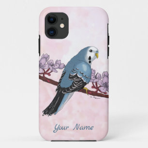 Funda Para iPhone 11 Paraíso azul acuático con flores