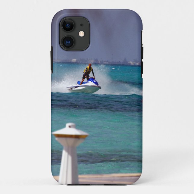 Funda De Case-Mate Para iPhone Paraíso de Jet Ski (Reverso)