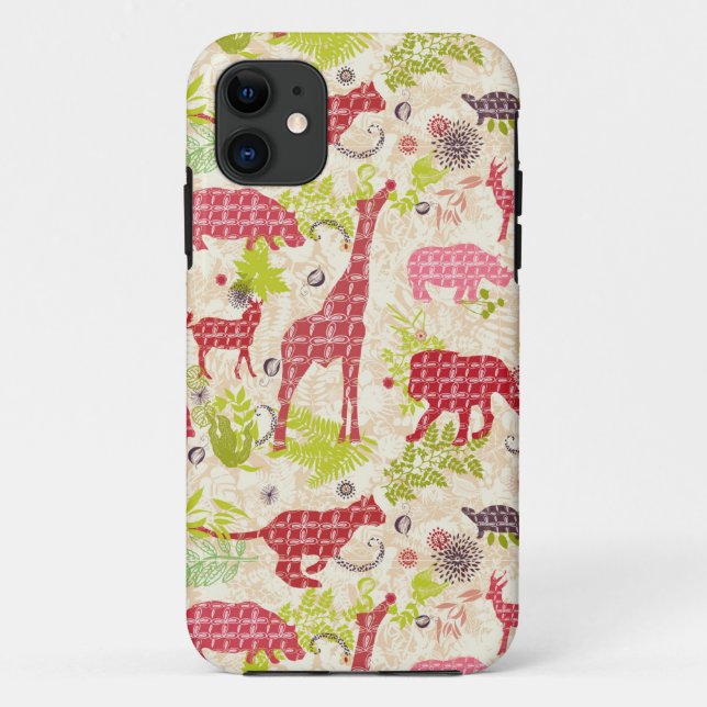 Funda De Case-Mate Para iPhone Paraíso de la jungla (Reverso)