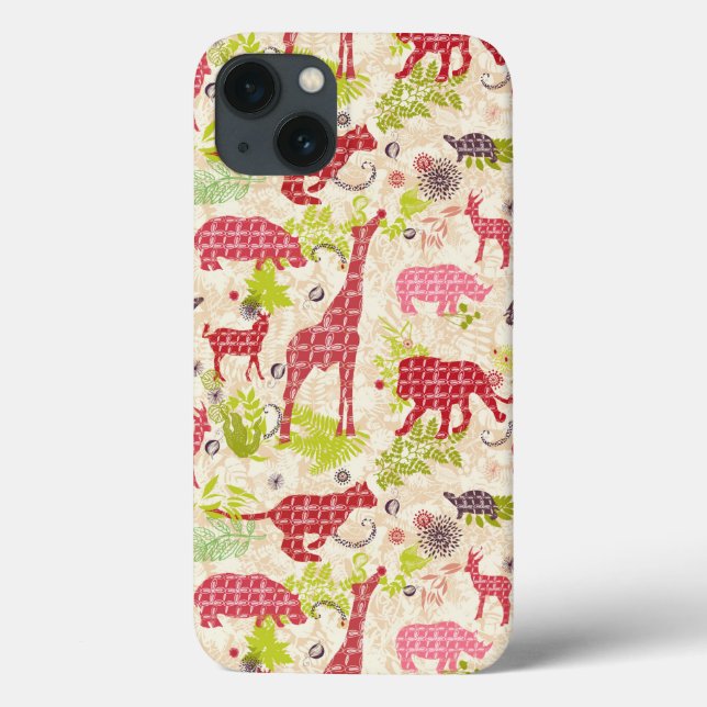 Funda De Case-Mate Para iPhone Paraíso de la jungla (Reverso)