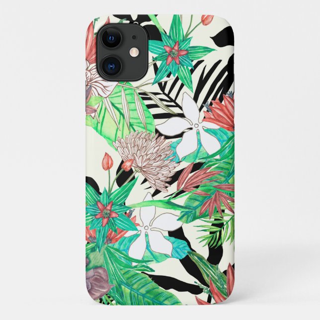 Funda De Case-Mate Para iPhone Paraíso floral II (Reverso)