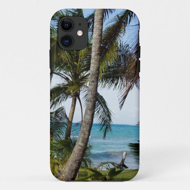 Funda De Case-Mate Para iPhone paraíso tropical (Reverso)