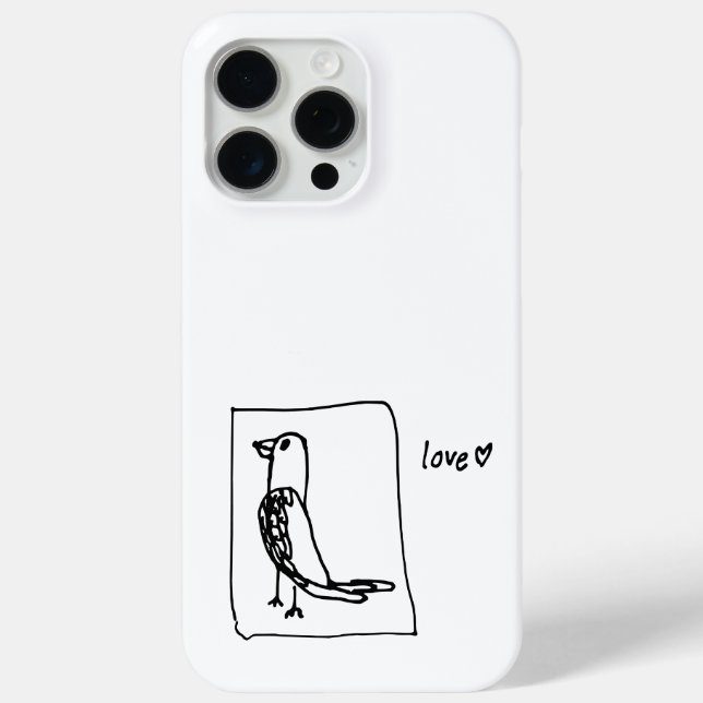 Funda De Case-Mate Para iPhone parakeet phonecase (Reverso )