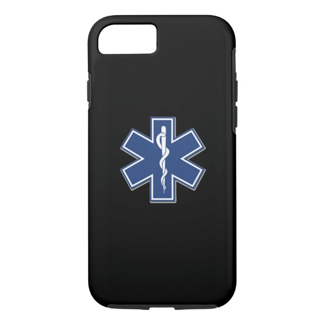 Funda De Case-Mate Para iPhone Paramédico del ccsme EMT (Reverso)