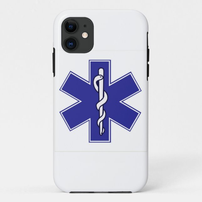 Funda De Case-Mate Para iPhone paramédico del hospital de emergencia de la estrel (Reverso)