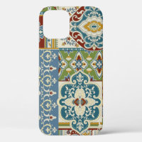 Parche Damask: Colorida cosecha turca.