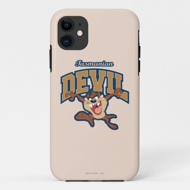 Funda De Case-Mate Para iPhone Parche del demonio de Tasmania TAZ™ (Reverso)