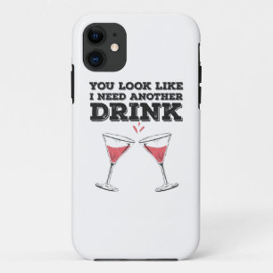 Funda Para iPhone 11 Parece Que Necesito Otro Humor De Bebida.