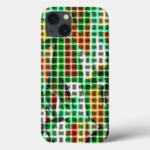 Funda Para iPhone 13 Parece una canasta tejida sobre una foto de hierba