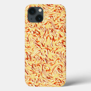 Funda Para iPhone 13 Parece una col de la mitad, amarillo y coral