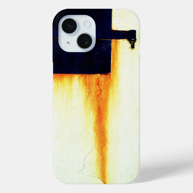 Funda De Case-Mate Para iPhone Pared de barra oxidada (Reverso )