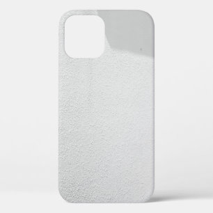 Funda Para iPhone 12 Pared de hormigón blanco