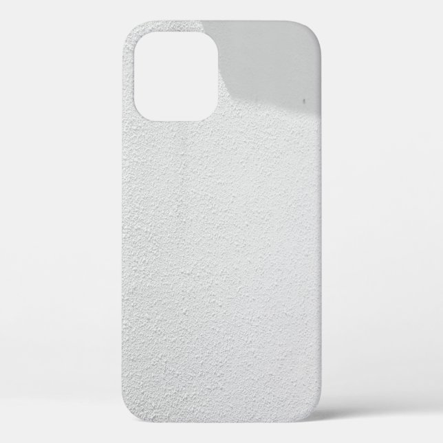 Funda De Case-Mate Para iPhone Pared de hormigón blanco (Reverso )
