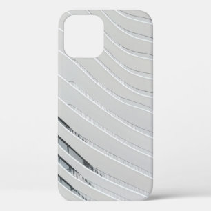 Funda Para iPhone 12 Pared de hormigón blanco