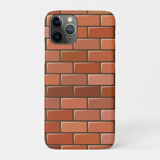 Funda De Case-Mate Para iPhone pared de ladrillo (Reverso)