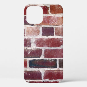 Funda Para iPhone 12 Pared de ladrillo marrón