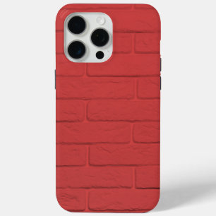 Funda Para iPhone 15 Pro Max pared de ladrillo rojo