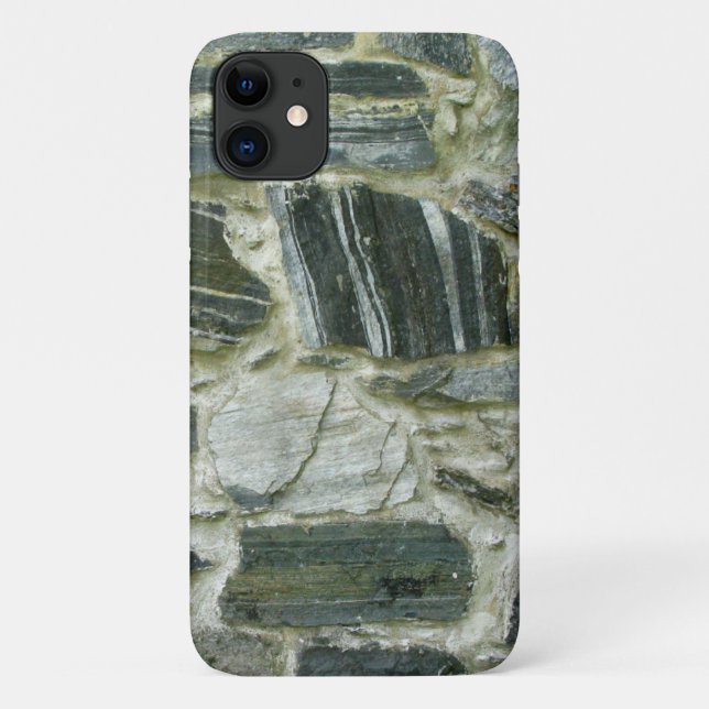 Funda De Case-Mate Para iPhone Pared de piedra antigua (Reverso)