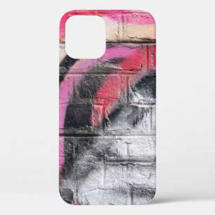 Funda Para iPhone 12 Pared roja y blanca