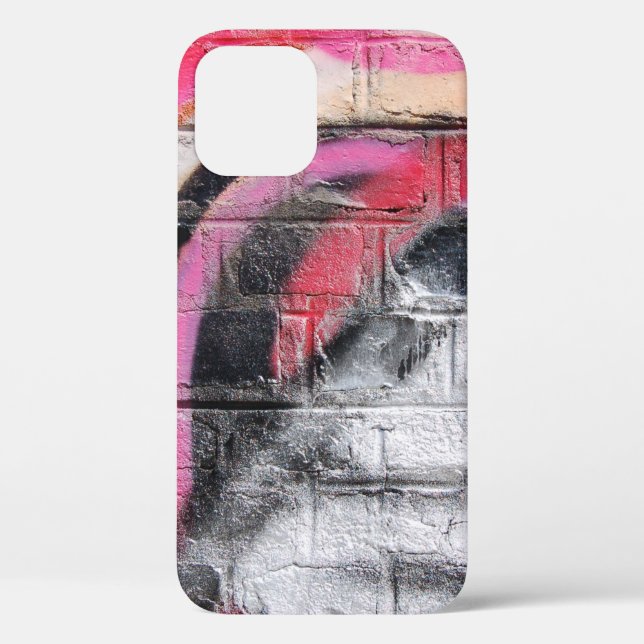 Funda De Case-Mate Para iPhone Pared roja y blanca (Reverso )